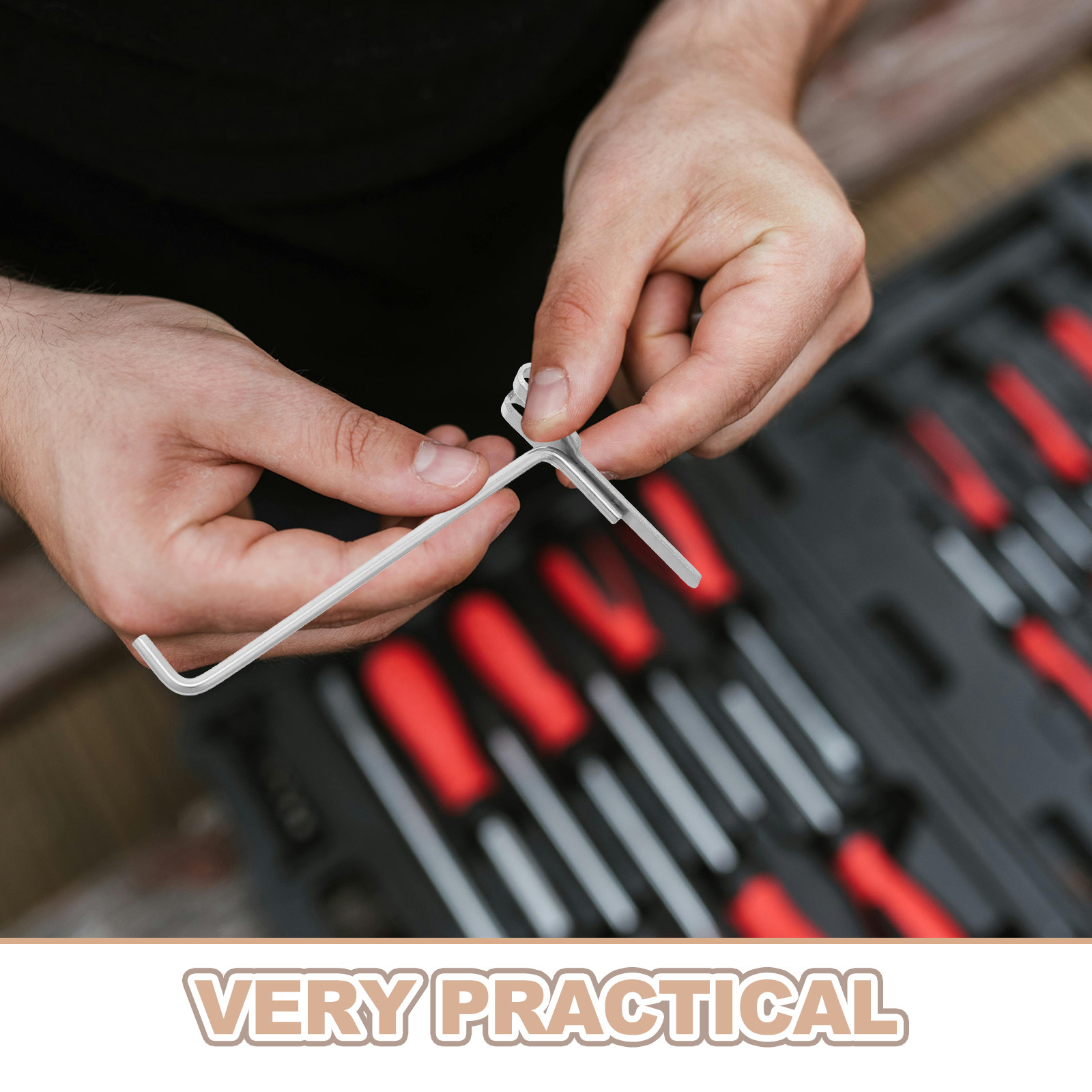 6 Adet Pegboard Kancası Paslan - Workshop Tools Hanger incelemesi ve fiyatı