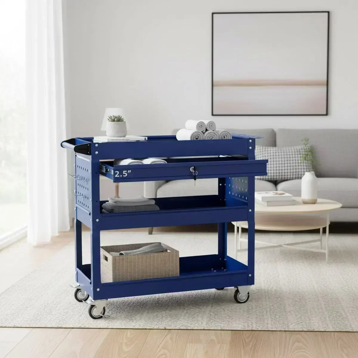3 Raflı Tekerlekli Alet Arabas - Workshop Tools Storage incelemesi ve fiyatı