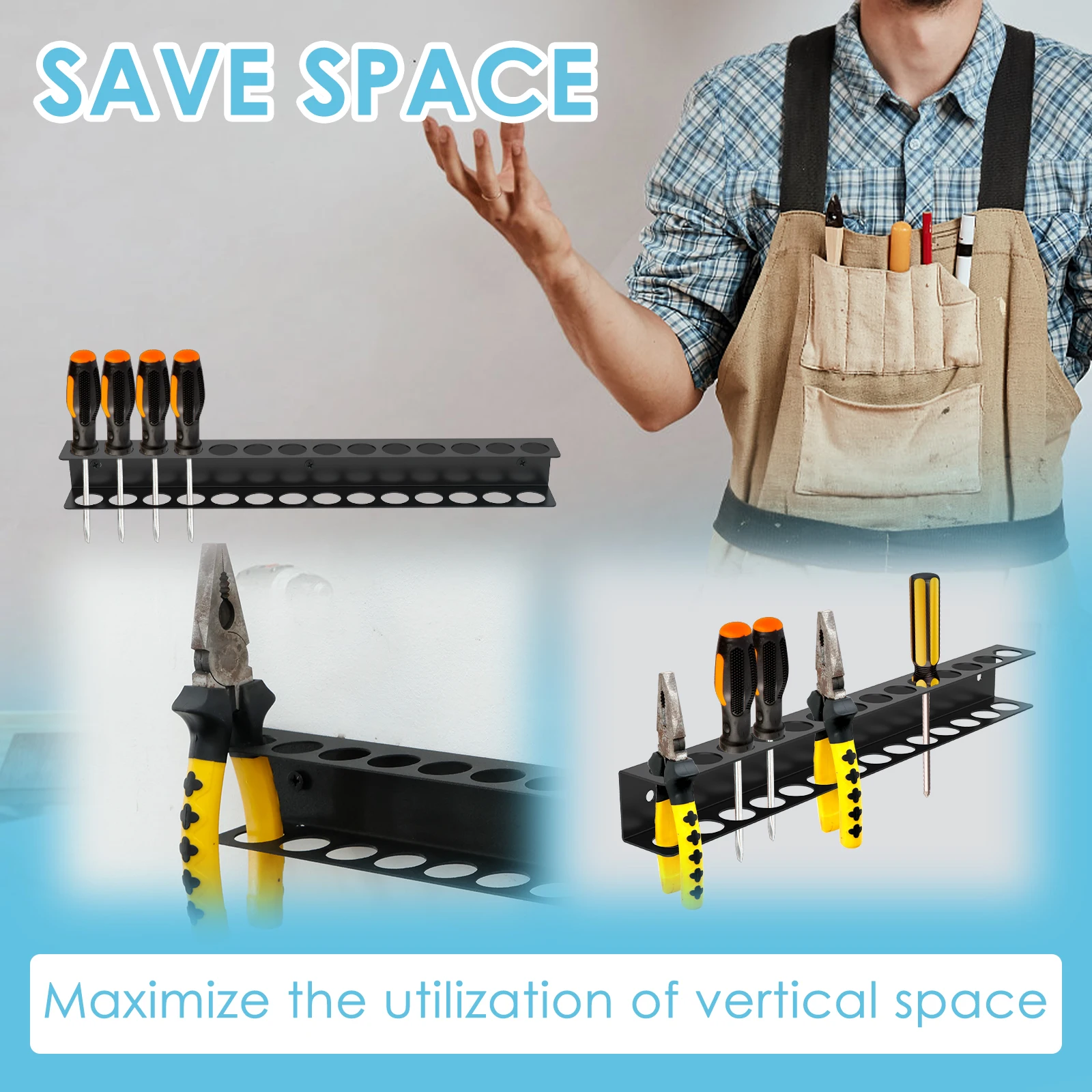 Çelik Duvara Monte Tornavida A - Workshop Tools Hanger incelemesi ve fiyatı